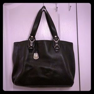 Cole Haan Black Leather Purse